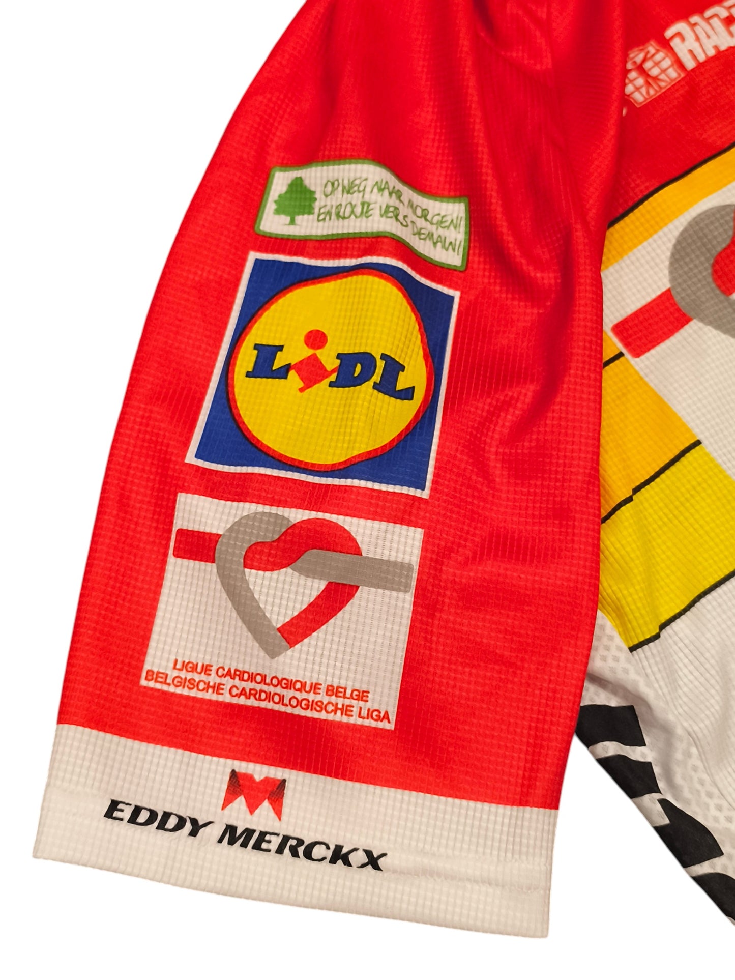 BioRacer Belgium Cardio Tour Cycling Jersey Lidl Eddy Merckx KBWB Men's