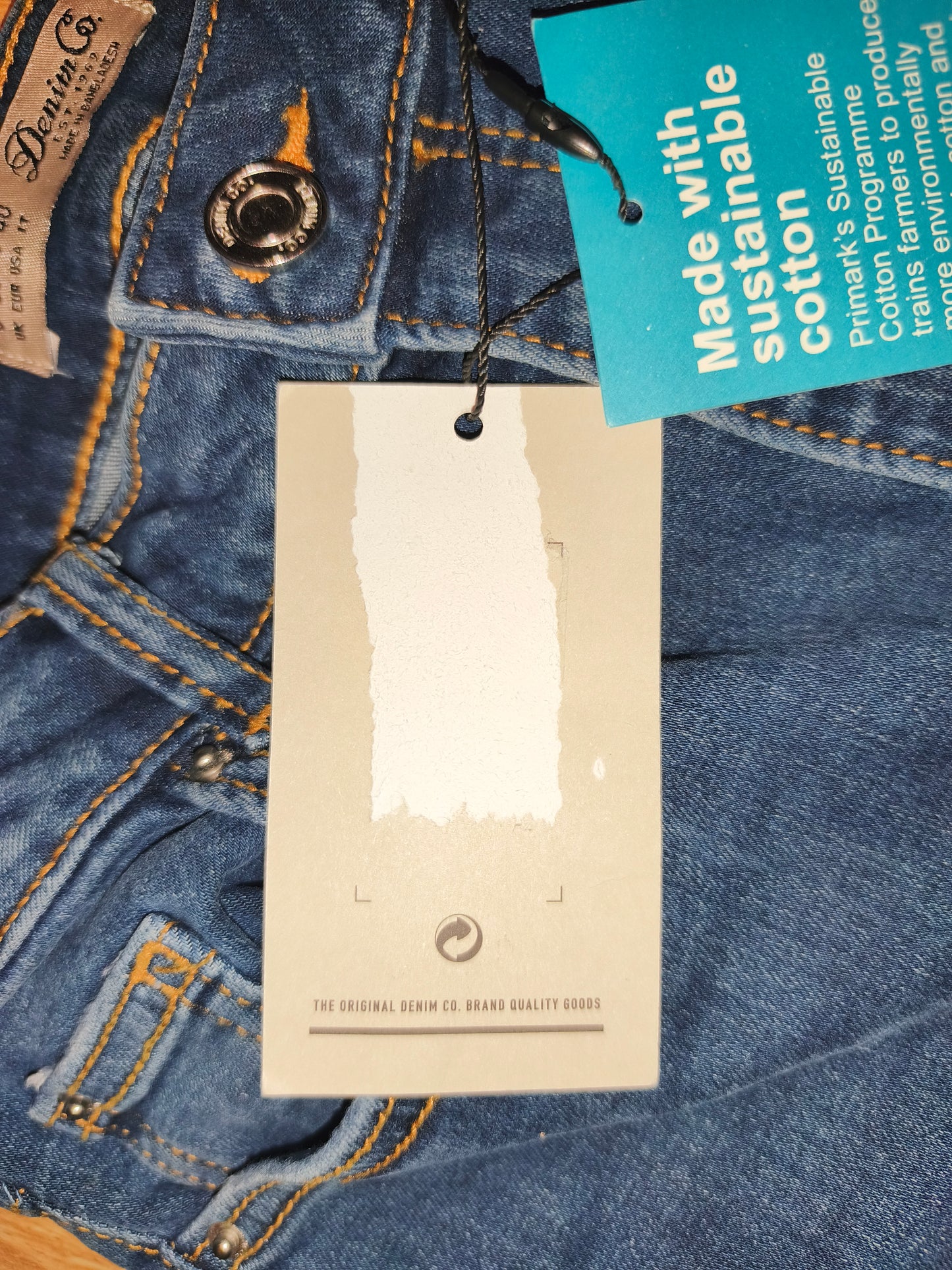 Denim Co. High Waist Skinny Jeans – New With Tags (UK 8)