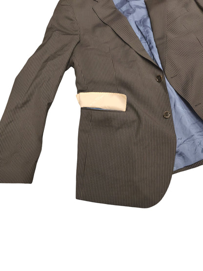 Tommy Hilfiger Tailored Men's Navy Pinstripe Suit Jacket - Size 40R