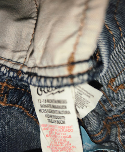 Little Rebel Toddler Denim Jeans – Size 12-18 Months (86 cm)