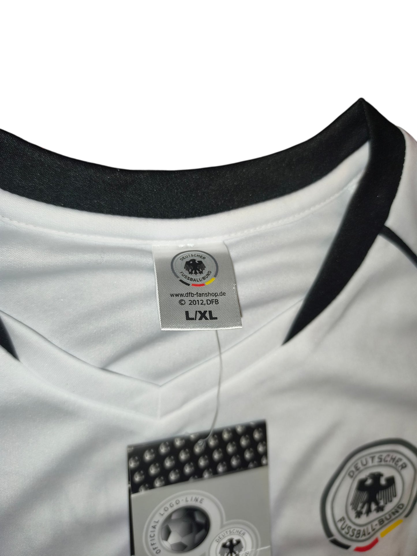 Adidas DFB Germany Bitburger Promo Shirt 1992-2012 Signatures Size L/XL BNWT