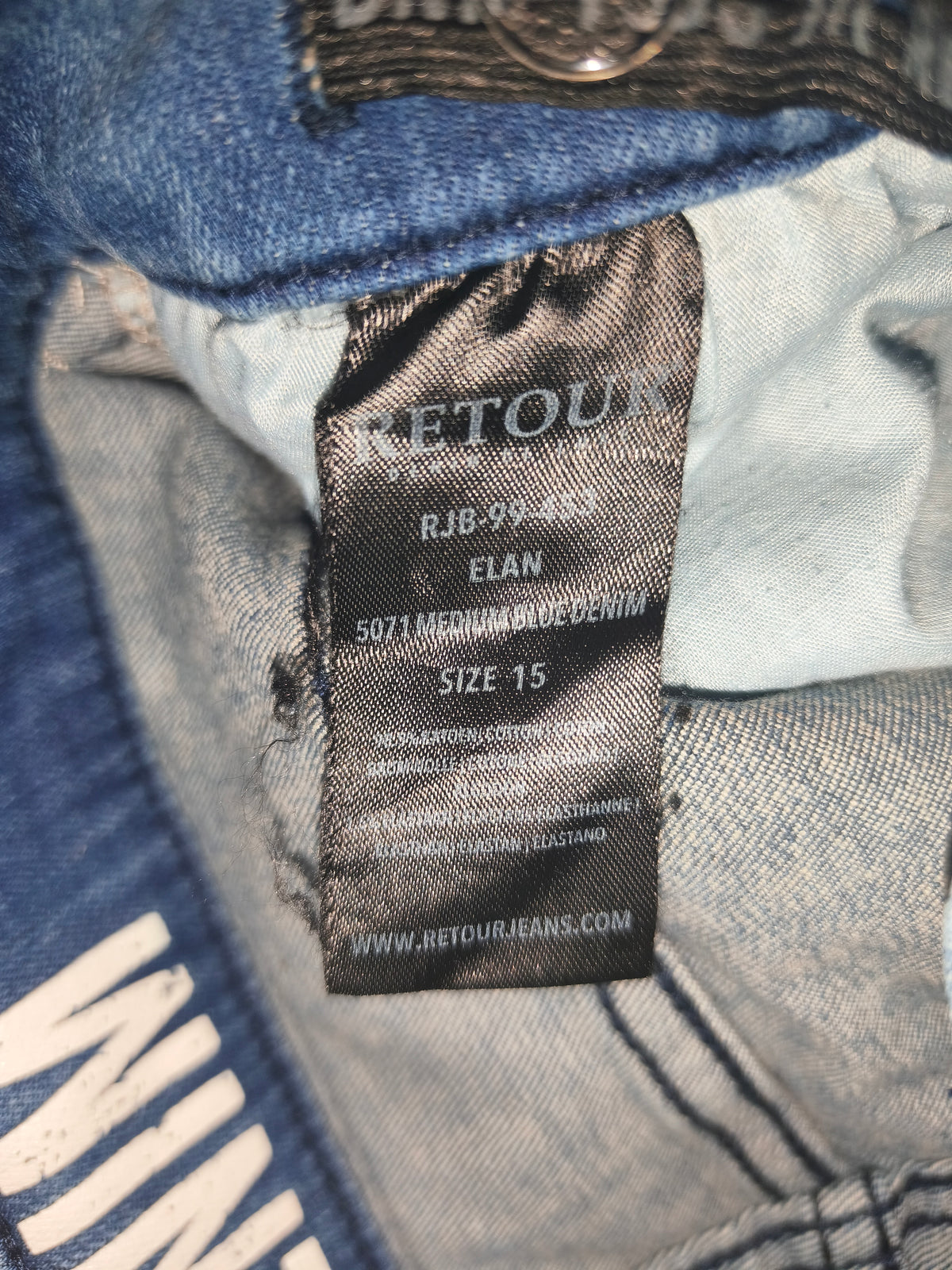 Retour Denim Co. Kids Light/Medium Wash Jean Shorts | Size 15
