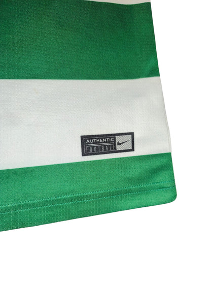 Nike VSK Västerås SK Sweden Football Shirt Jersey #21 Carpenter Green White Men'