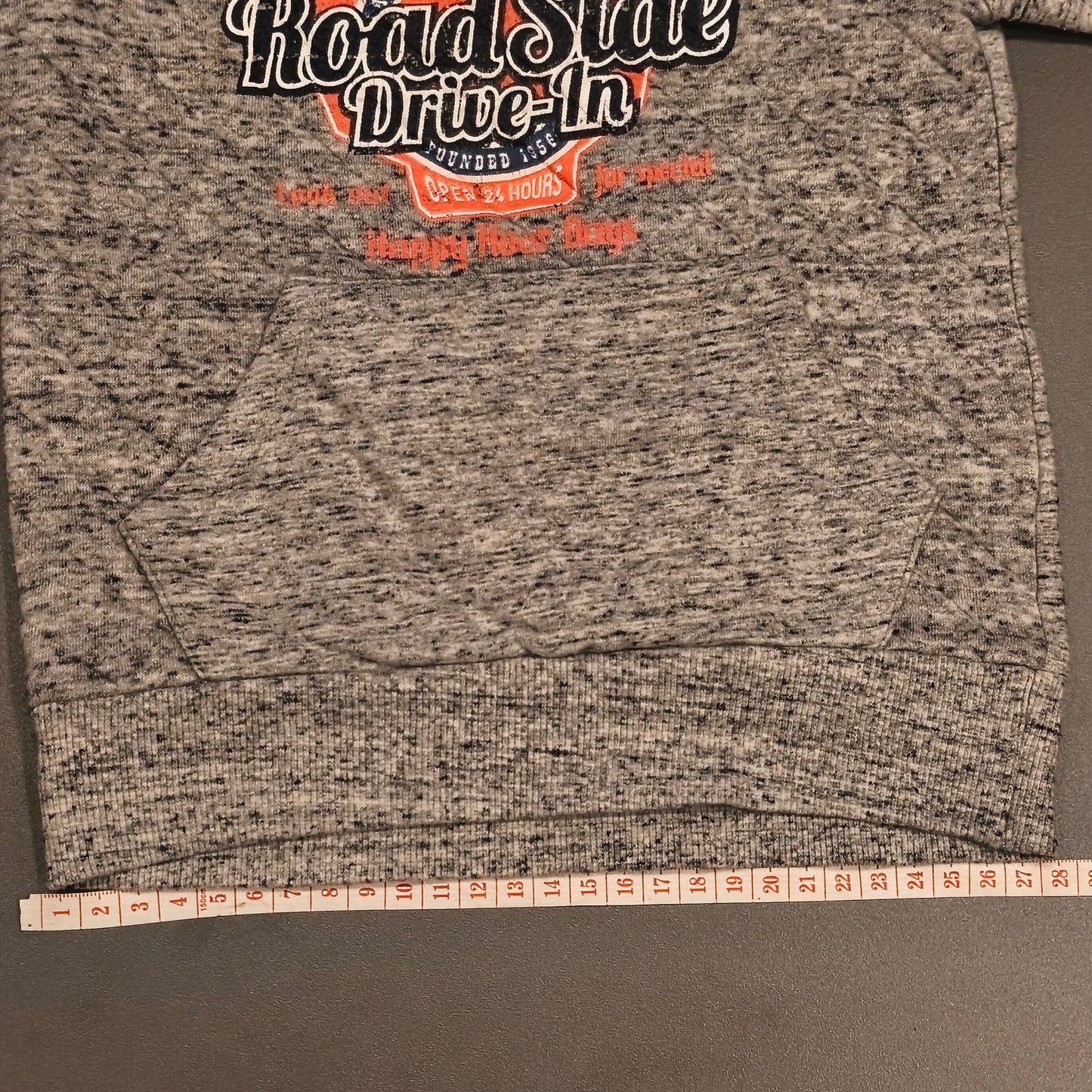 Dirkje Boys Grey Marl Graphic Knit Sweatshirt Jumper | Size 98 / 3Y