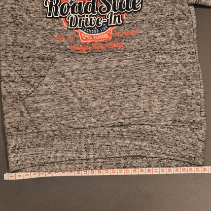 Dirkje Boys Grey Marl Graphic Knit Sweatshirt Jumper | Size 98 / 3Y