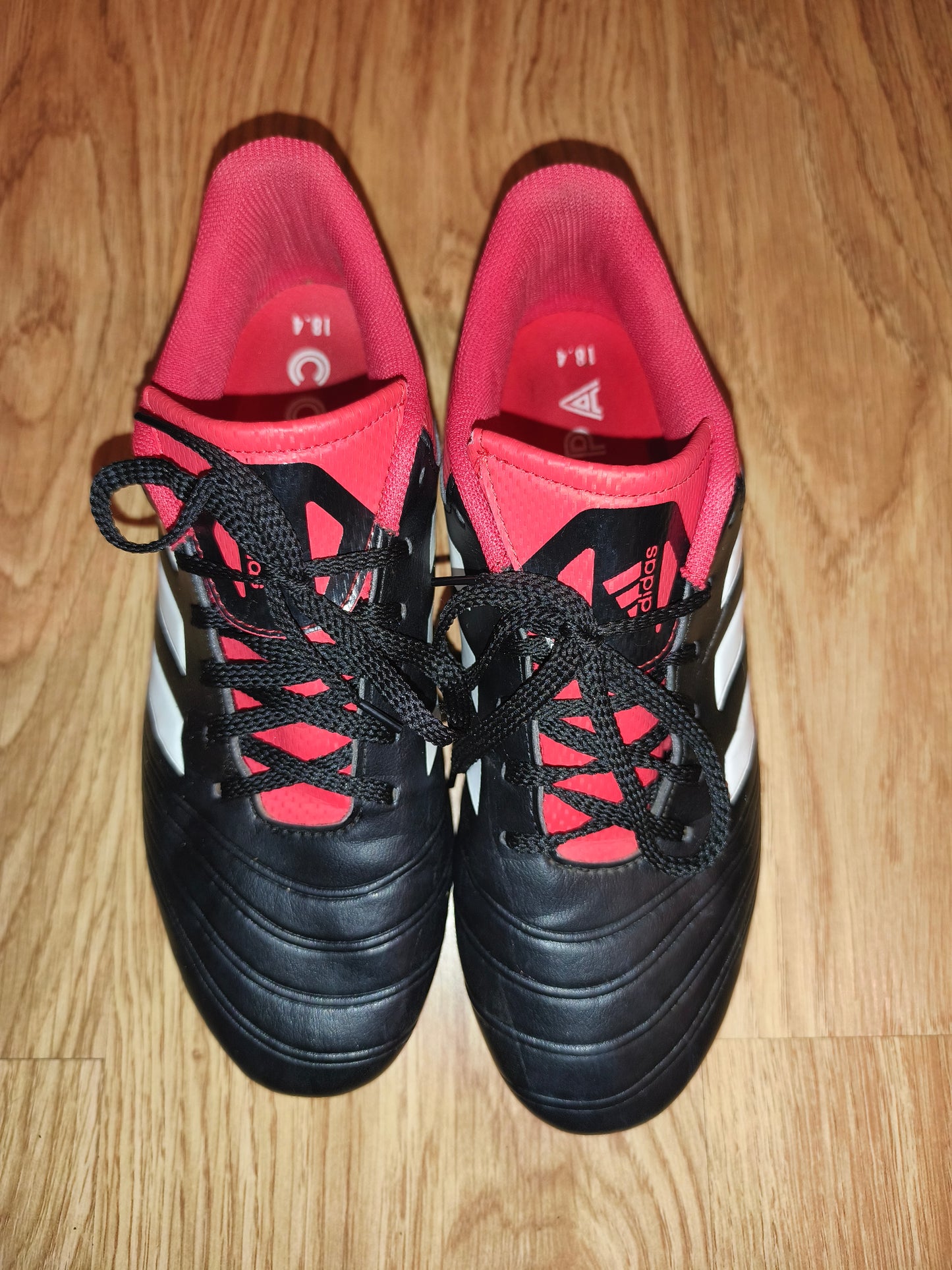 Adidas Copa 18.4 FxG Men's Soccer Cleats (Black/Red) – EUR 42 / UK 8