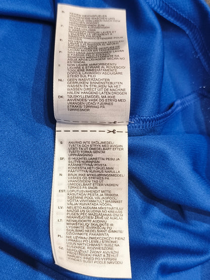 ADIDAS Climalite VfB Fallersleben Sports T-Shirt Men's Size S Blue White DP3231
