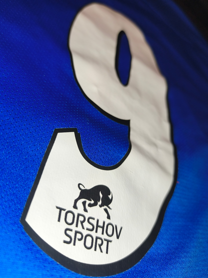 Nike Furuset IF Fotball Jersey Size XL Blue #9 Torshov Sport Sparebankstiftelsen