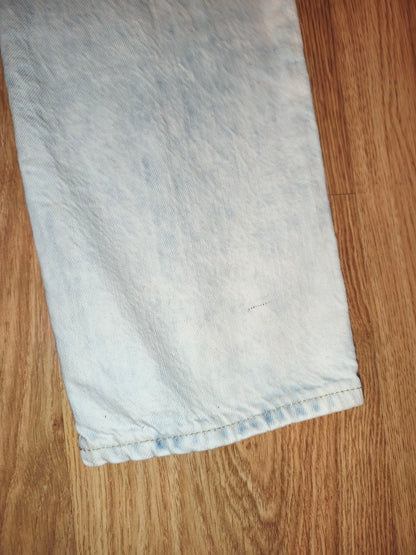 Gap Acid Wash Boyfriend Jeans Distressed Style Denim Size 27