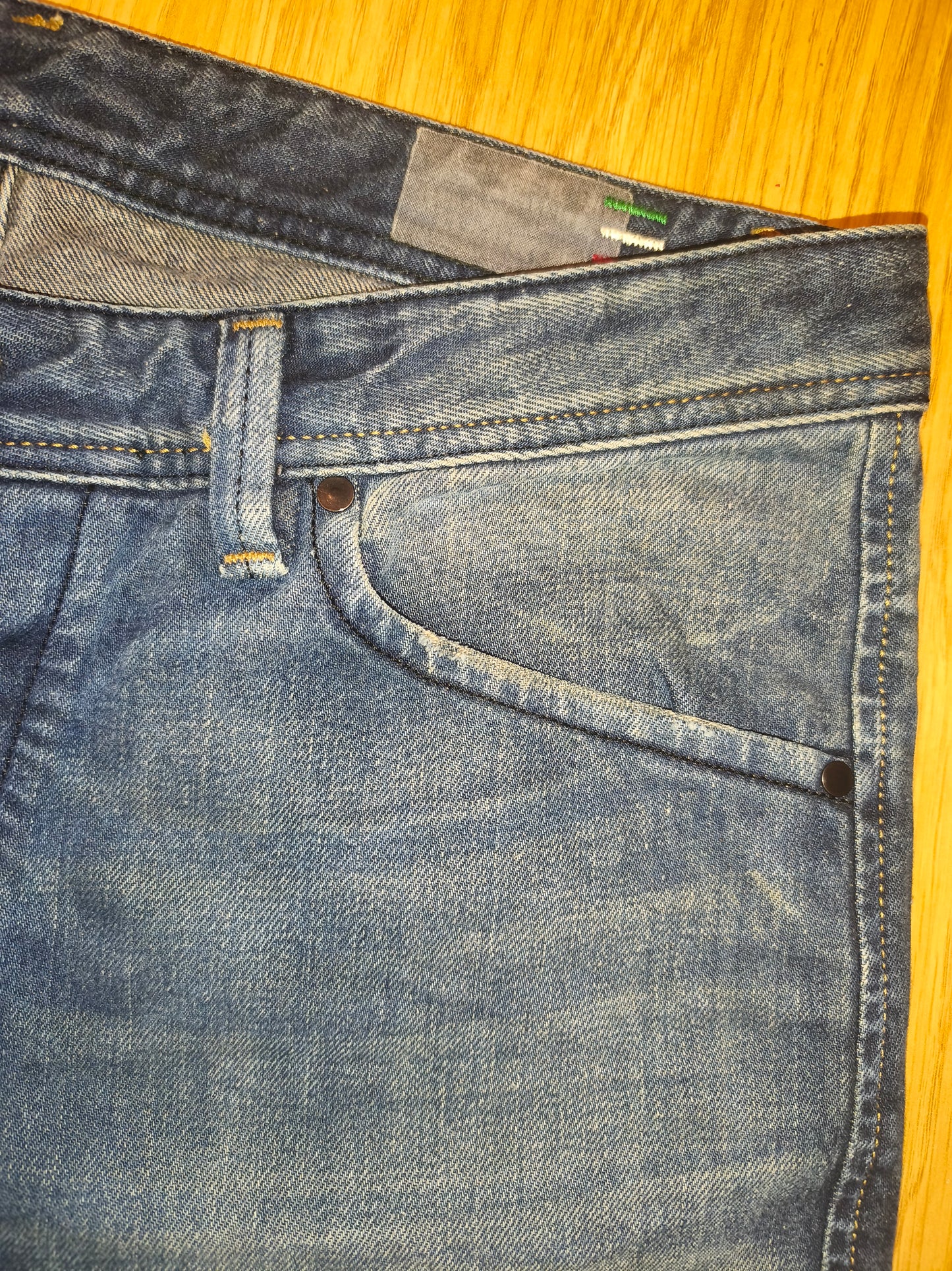 DIESEL Blue Eyecons 2012/2 Edition Jeans Men's Size 32 Made In Italy Cotton Blue