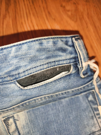 Vintage DIESEL Safado Jeans Men’s 32x32 Regular Slim Straight Wash 08801 Y2K NWT