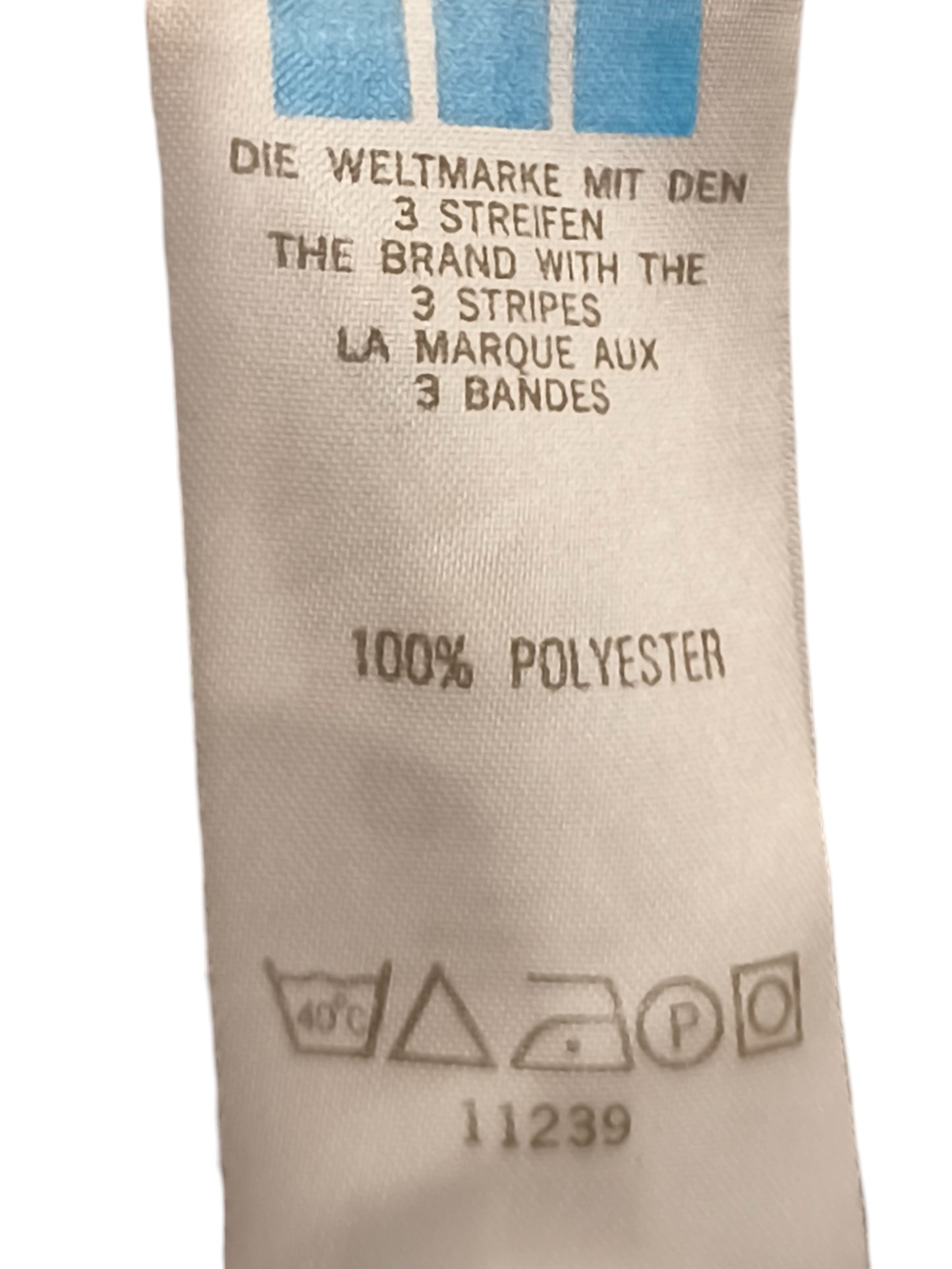 Vintage Adidas Trefoil Track Jacket 90s - Black & White - Size D4 / F168