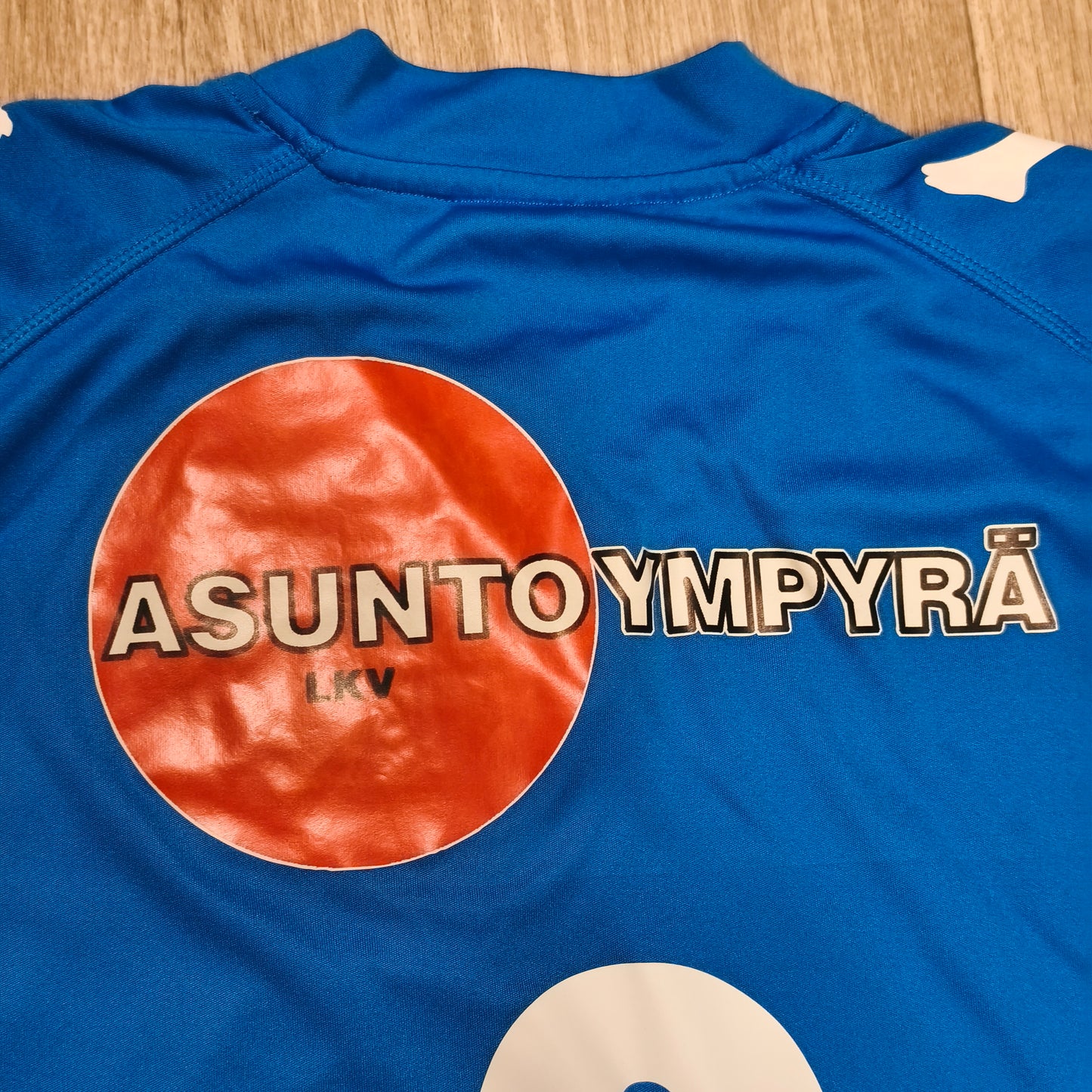 Kappa Blues Volley Volleyball Jersey Shirt #6 Blue Mens Size Medium 2012