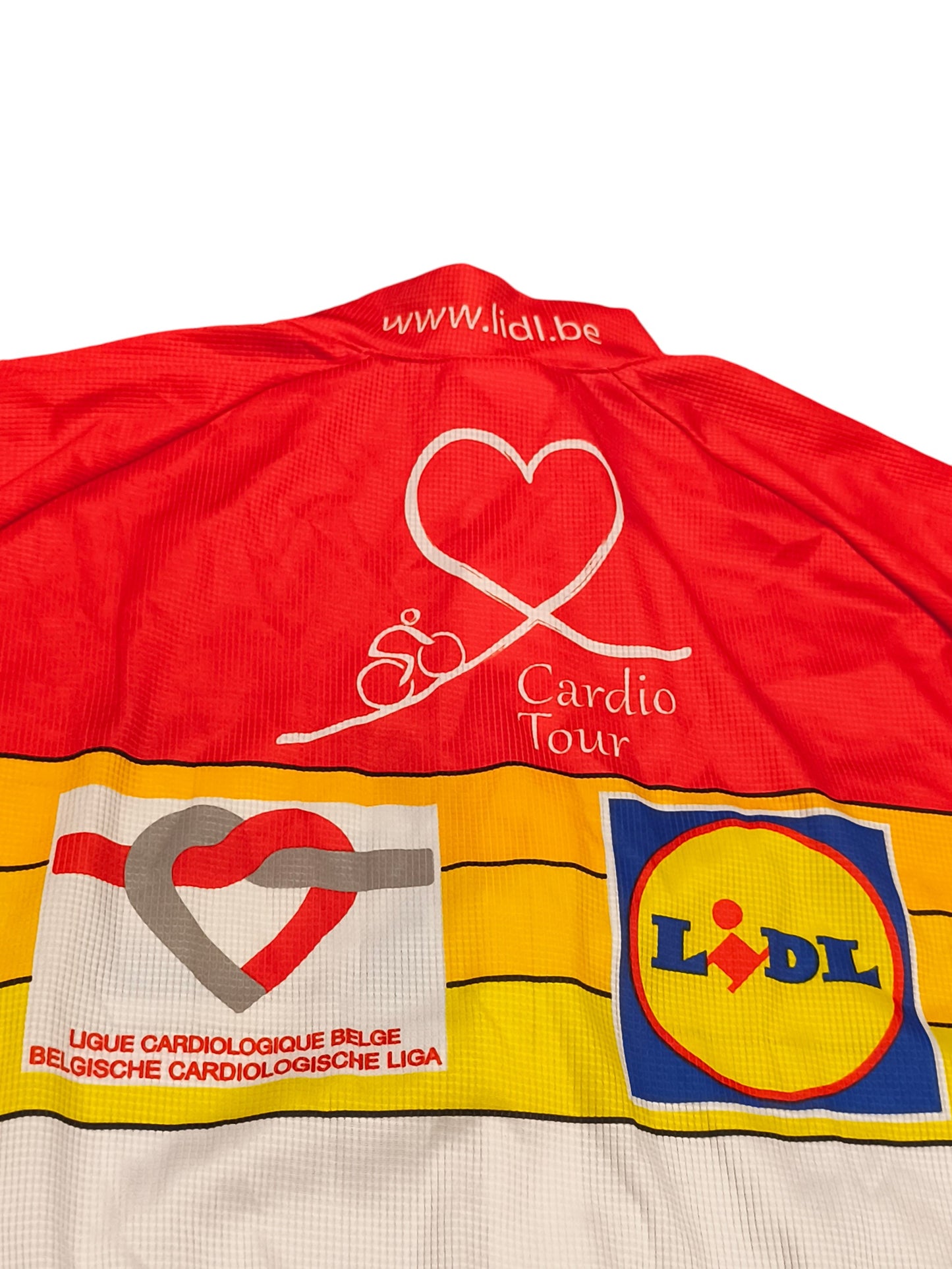 BioRacer Belgium Cardio Tour Cycling Jersey Lidl Eddy Merckx KBWB Men's