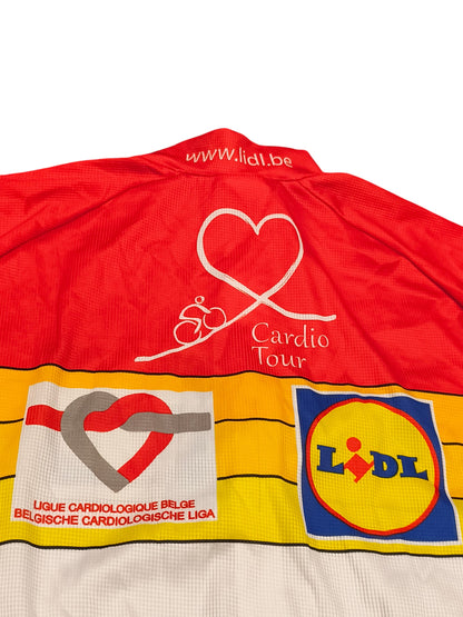 BioRacer Belgium Cardio Tour Cycling Jersey Lidl Eddy Merckx KBWB Men's