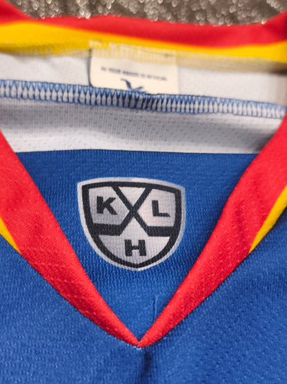 Jokerit Helsinki KHL Hockey Jersey #77 Rasanen Size M Autographed Signed Karren