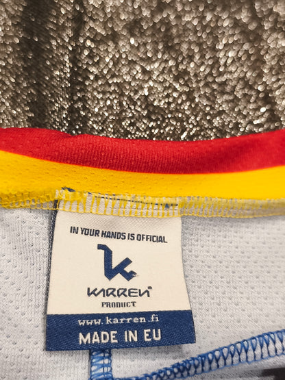 Jokerit Helsinki KHL Hockey Jersey #77 Rasanen Size M Autographed Signed Karren