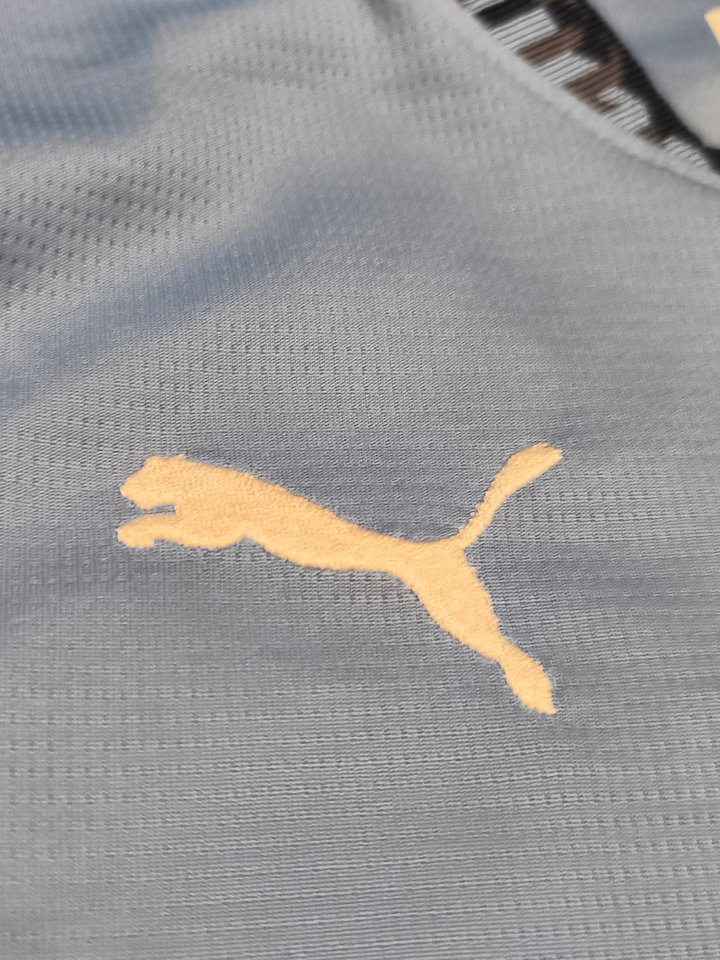 Puma Manchester City 2024/25 Home Kit Jersey #7 YAZIN – Kids Size 26 (7–8 Years)
