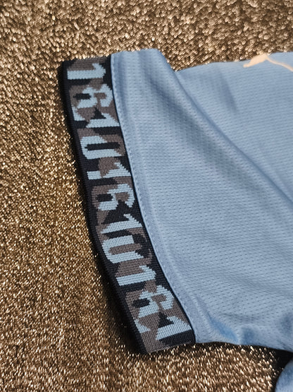 Puma Manchester City 2024/25 Home Kit Jersey #7 YAZIN – Kids Size 26 (7–8 Years)