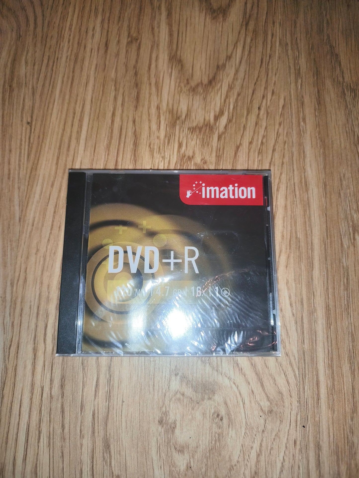 Imation DVD+R 4.7GB 16x Blank Media Disc 120 Min Jewel Case New Sealed