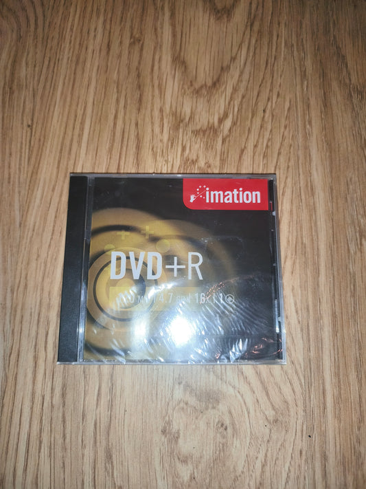 Imation DVD+R 4.7GB 16x Blank Media Disc 120 Min Jewel Case New Sealed