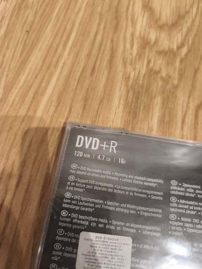 Imation DVD+R 4.7GB 16x Blank Media Disc 120 Min Jewel Case New Sealed