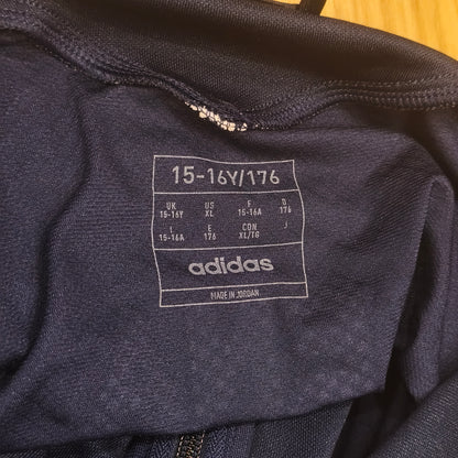 Adidas Aeroready Track Jacket Navy Blue Youth XL 15-16Y 176cm Lena Lensbygda