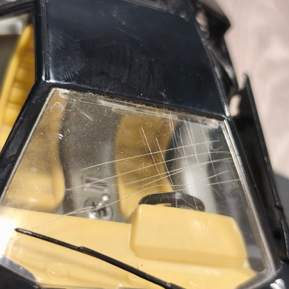 Bburago Lamborghini Countach 5000 1988 Black Diecast Model Car Base Italy