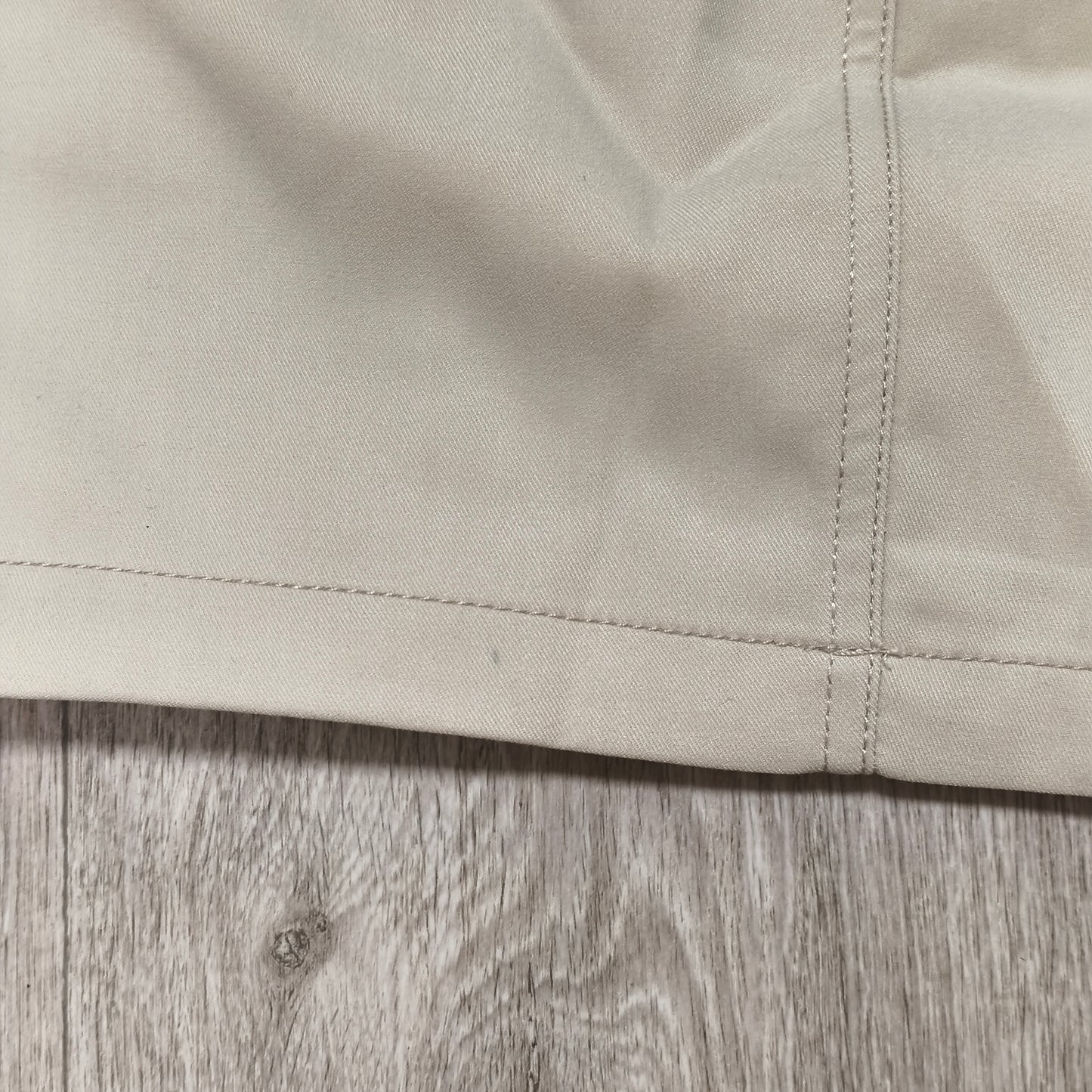 FB Sister Womens Beige Cargo Mini Skirt NWT Size S Elastic Waist Utility Y2K