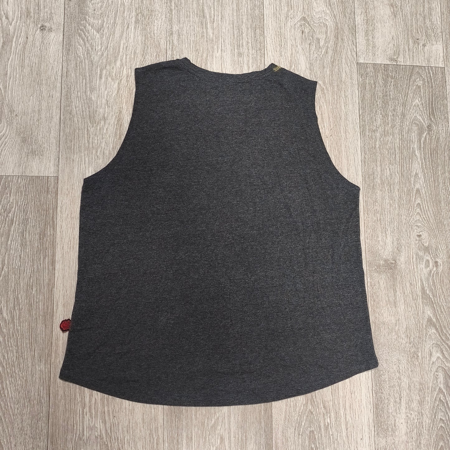 Guns N' Roses Graphic Tank Top Sleeveless Shirt Womens Large Band Tee Grey
