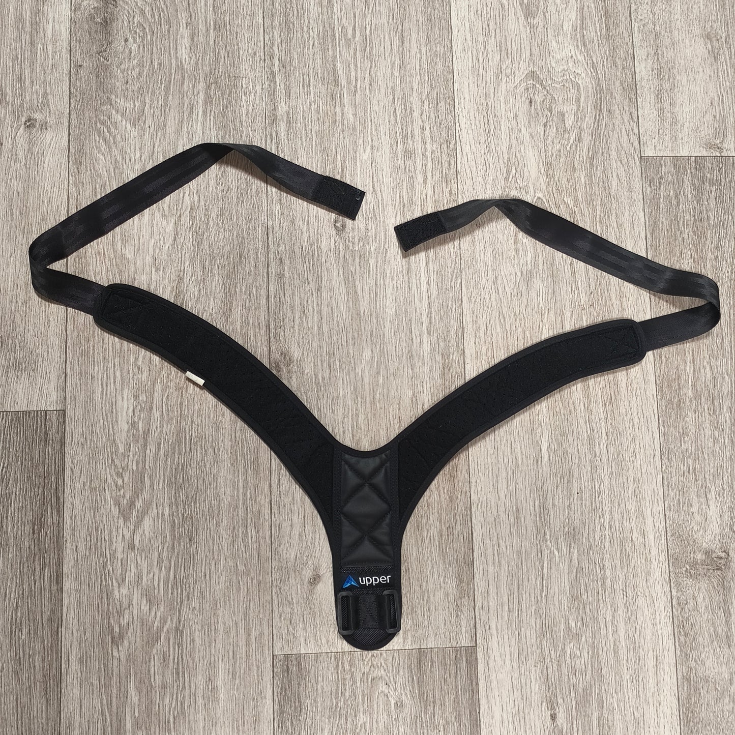 Upper Adjustable Posture Corrector Back Brace Support Clavicle Strap Black