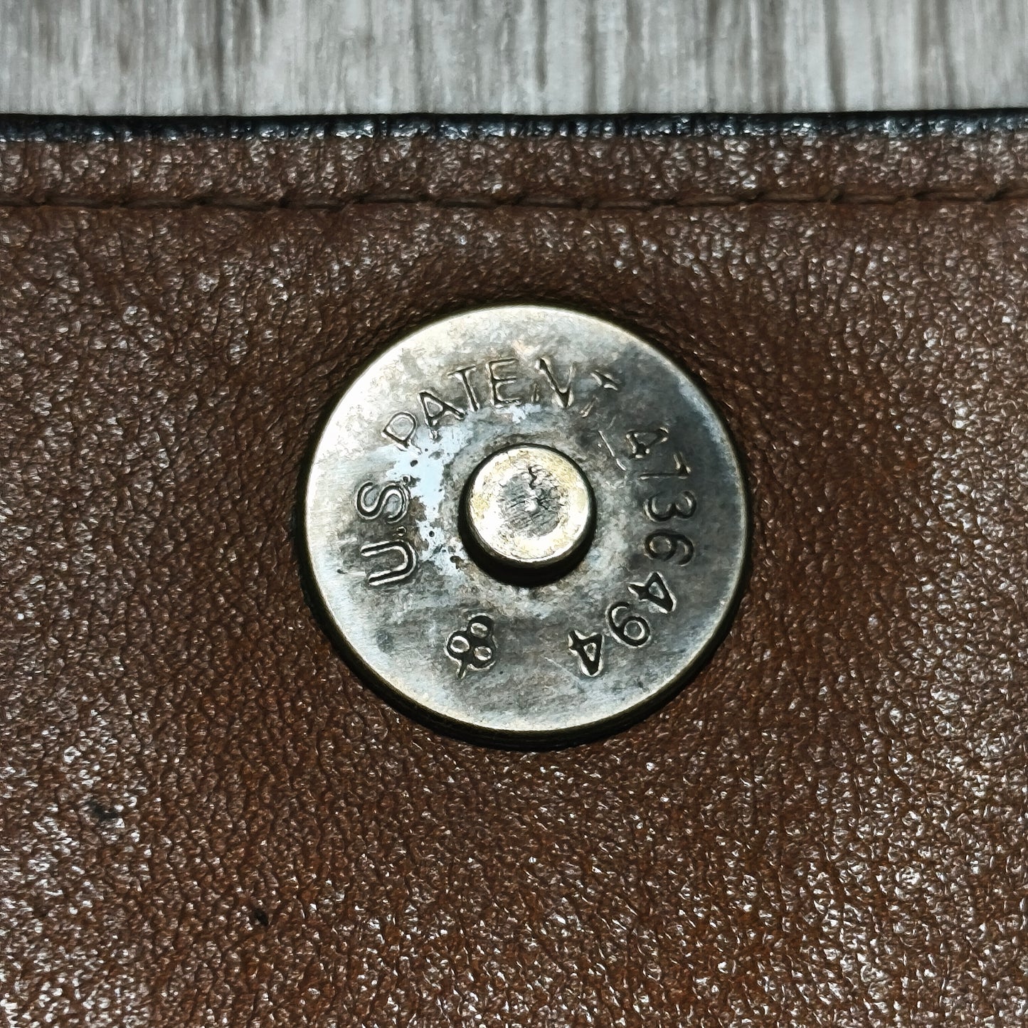 Vintage Italian Leather Crossbody Bag Small Brown Purse Made in Italy
