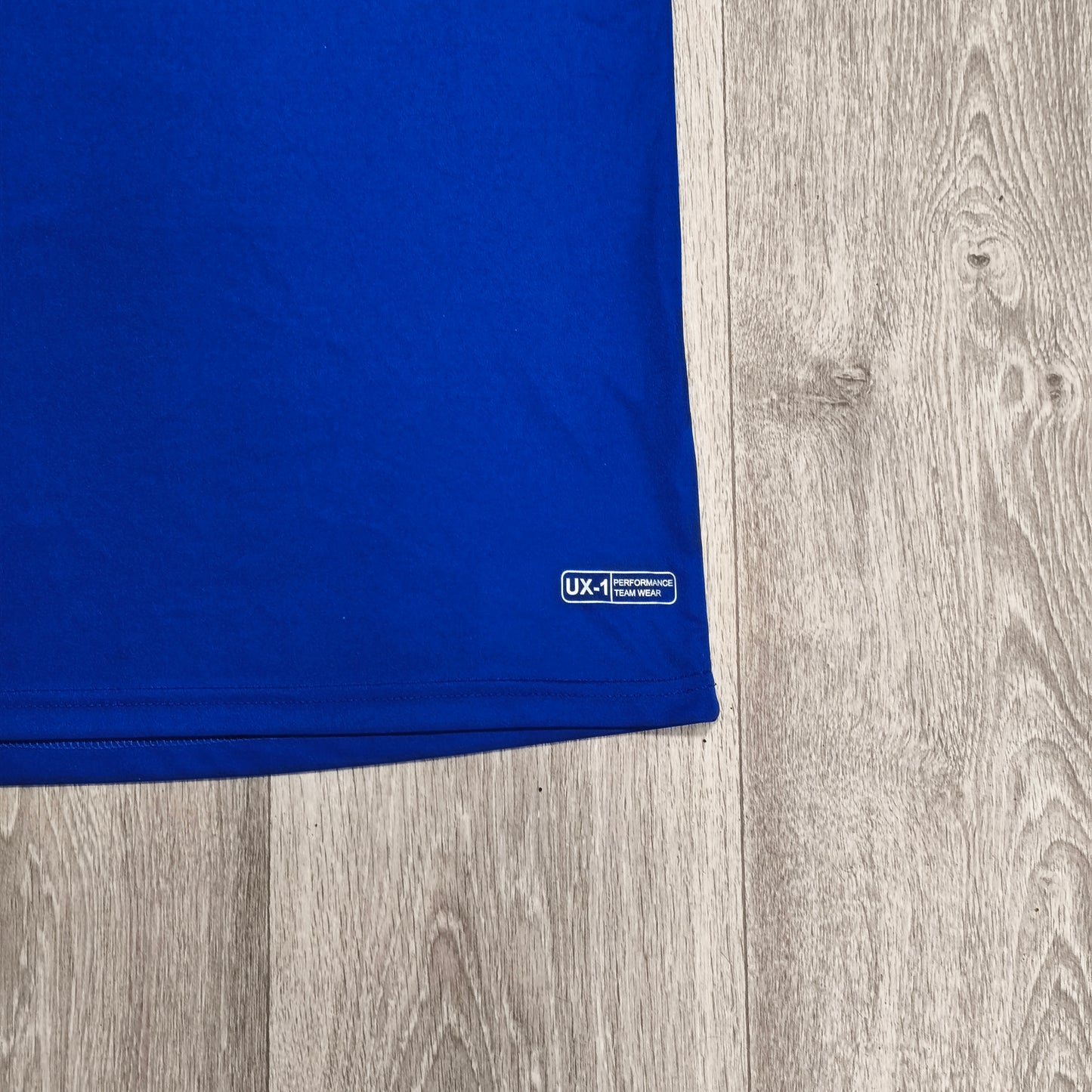 UMBRO IL Kvernbit Arrangør Mens T-Shirt Blue Size L NFF Football Soccer Jersey