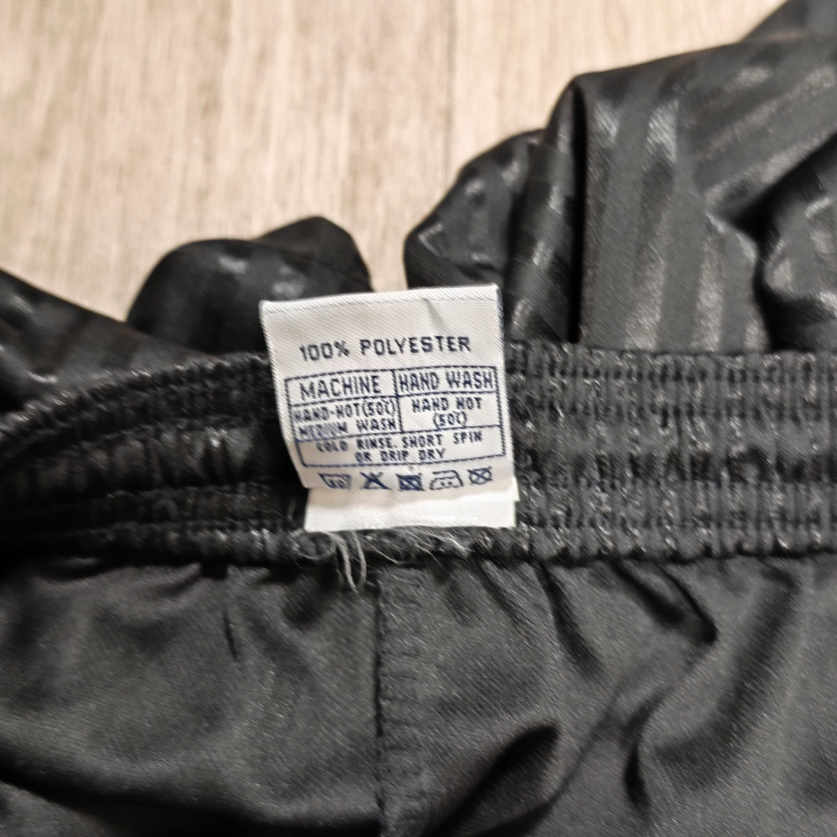 David Luke Black Striped Athletic Sports Shorts Mens Size 28-30 (75cm)