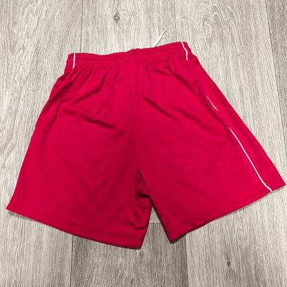 Surridge Solihull Moors FC Football Shorts Red Size LB Kids Youth