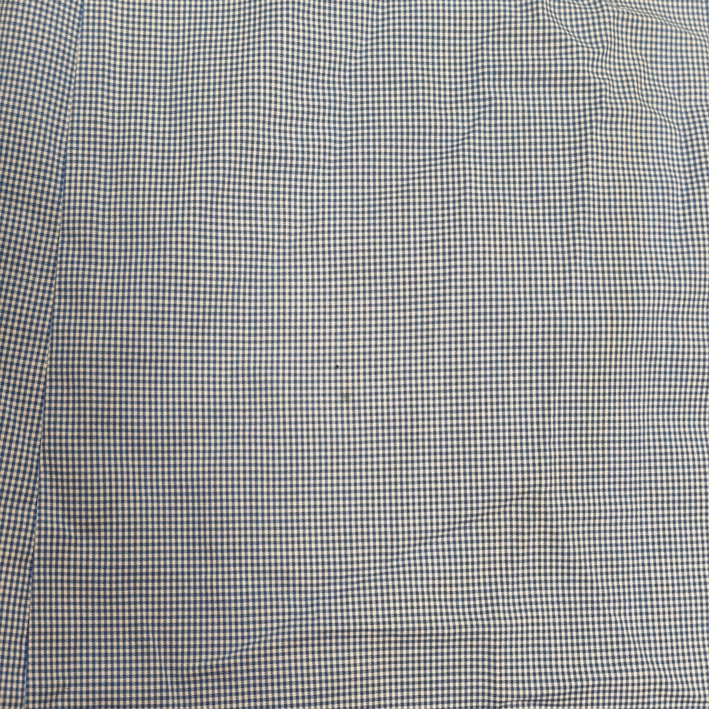 Royal Class Selection Mens Dress Shirt Blue White Gingham Modern Fit 41