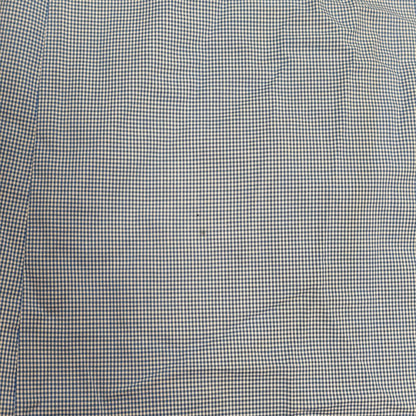 Royal Class Selection Mens Dress Shirt Blue White Gingham Modern Fit 41