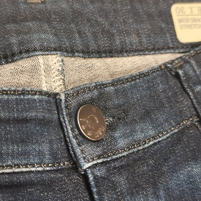Diesel Skinzee Low Zip Women Jeans W28 L30 Stretch Skinny Dark Wash 0843F