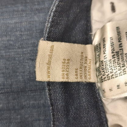 Diesel Skinzee Low Zip Women Jeans W28 L30 Stretch Skinny Dark Wash 0843F
