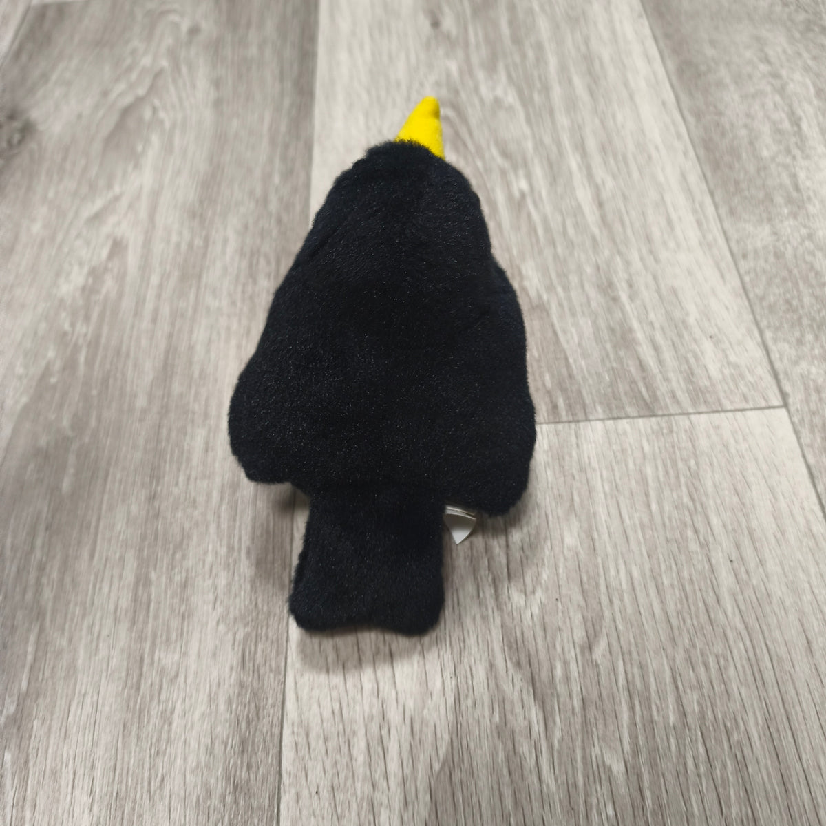 Wild Republic Blackbird Plush Toy Yellow Beak Bird Cornell Lab Defect