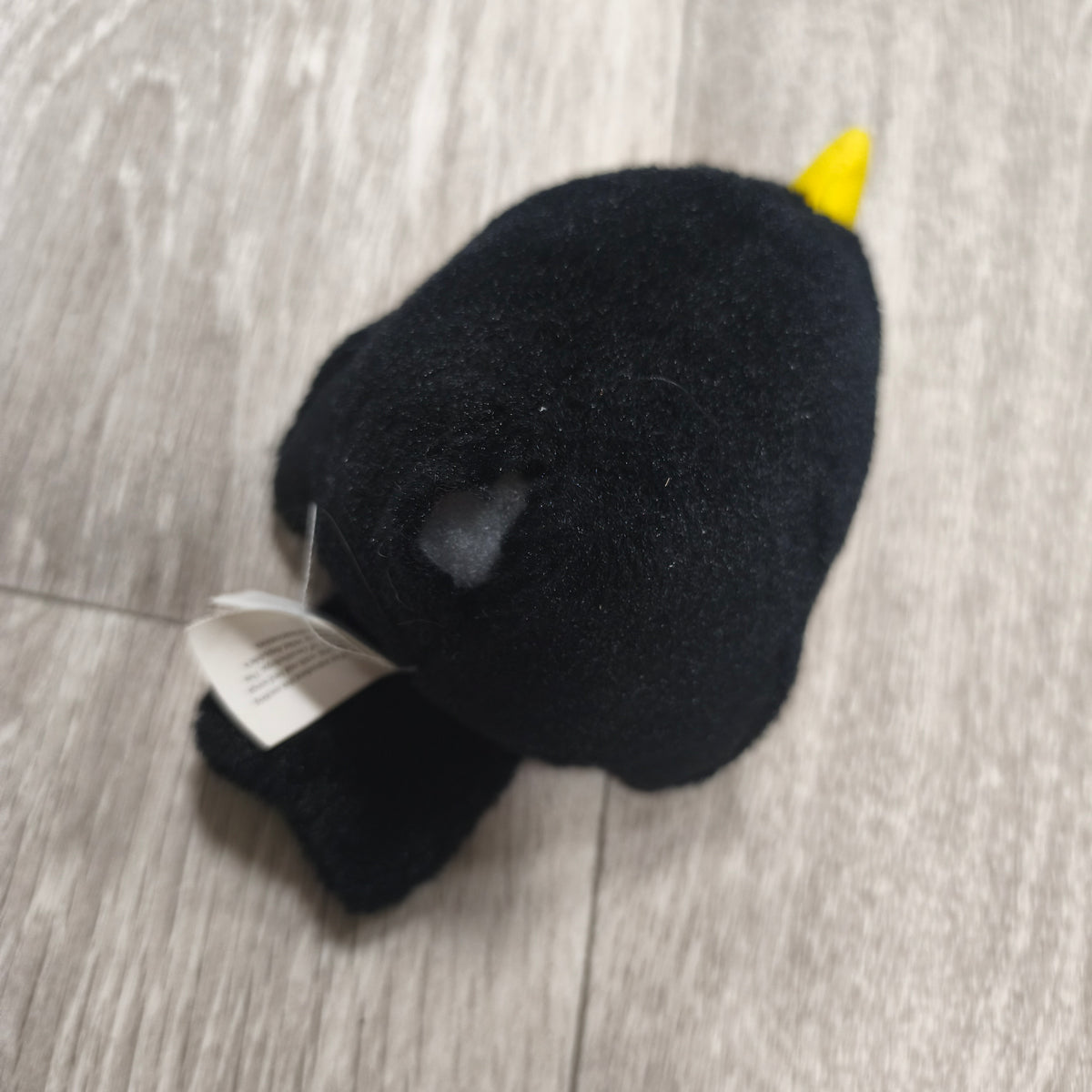 Wild Republic Blackbird Plush Toy Yellow Beak Bird Cornell Lab Defect