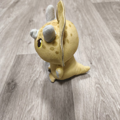Jurassic World Yellow Triceratops Dinosaur Plush Stuffed Animal Toy