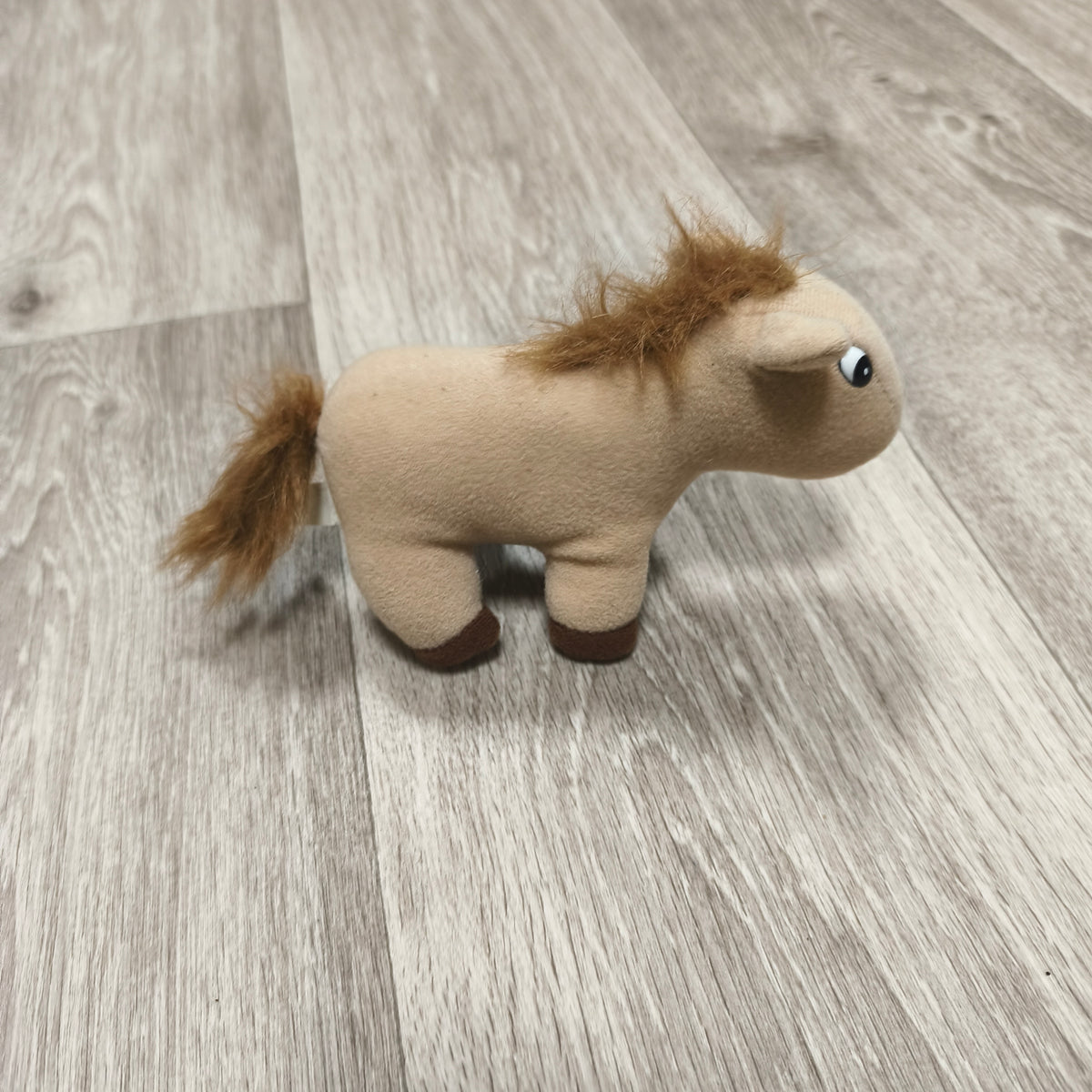 Kuddlee Farm Plush Horse Tan Brown Stuffed Animal Toy Tara Toy Corp 13520