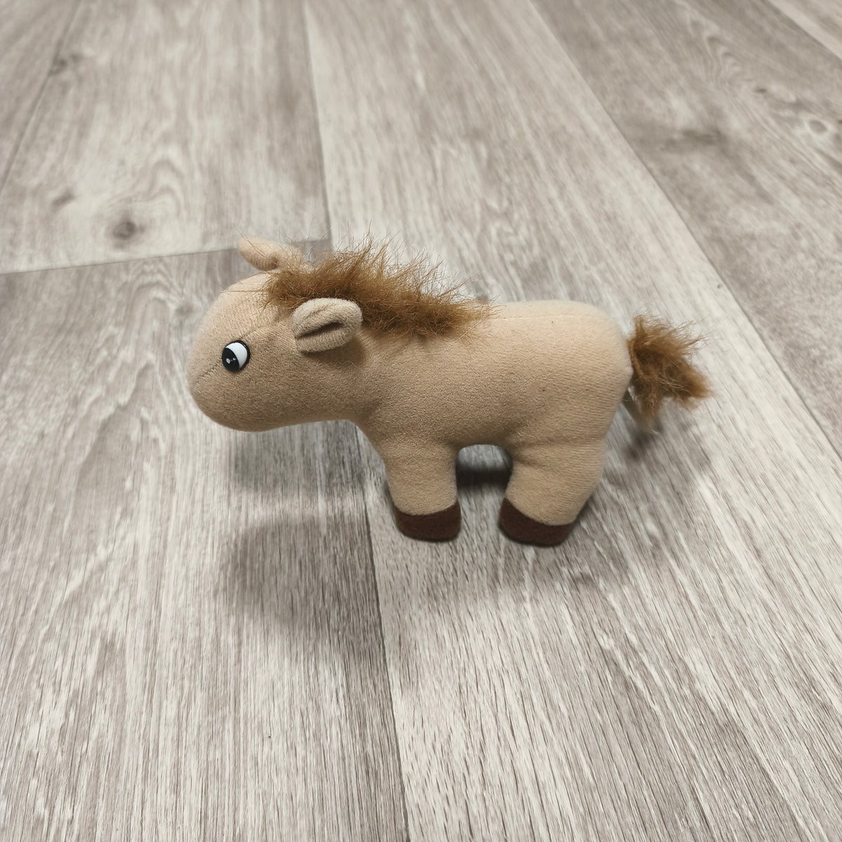 Kuddlee Farm Plush Horse Tan Brown Stuffed Animal Toy Tara Toy Corp 13520