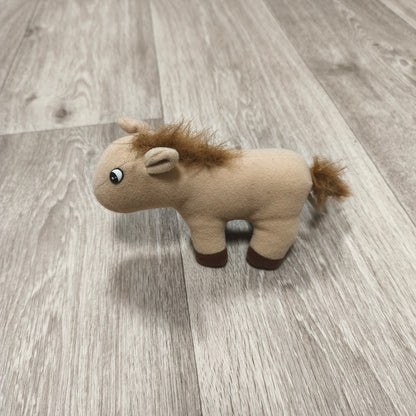 Kuddlee Farm Plush Horse Tan Brown Stuffed Animal Toy Tara Toy Corp 13520