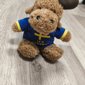Nordiska Designkompaniet Sweden Moose Plush Stuffed Animal Toy Souvenir