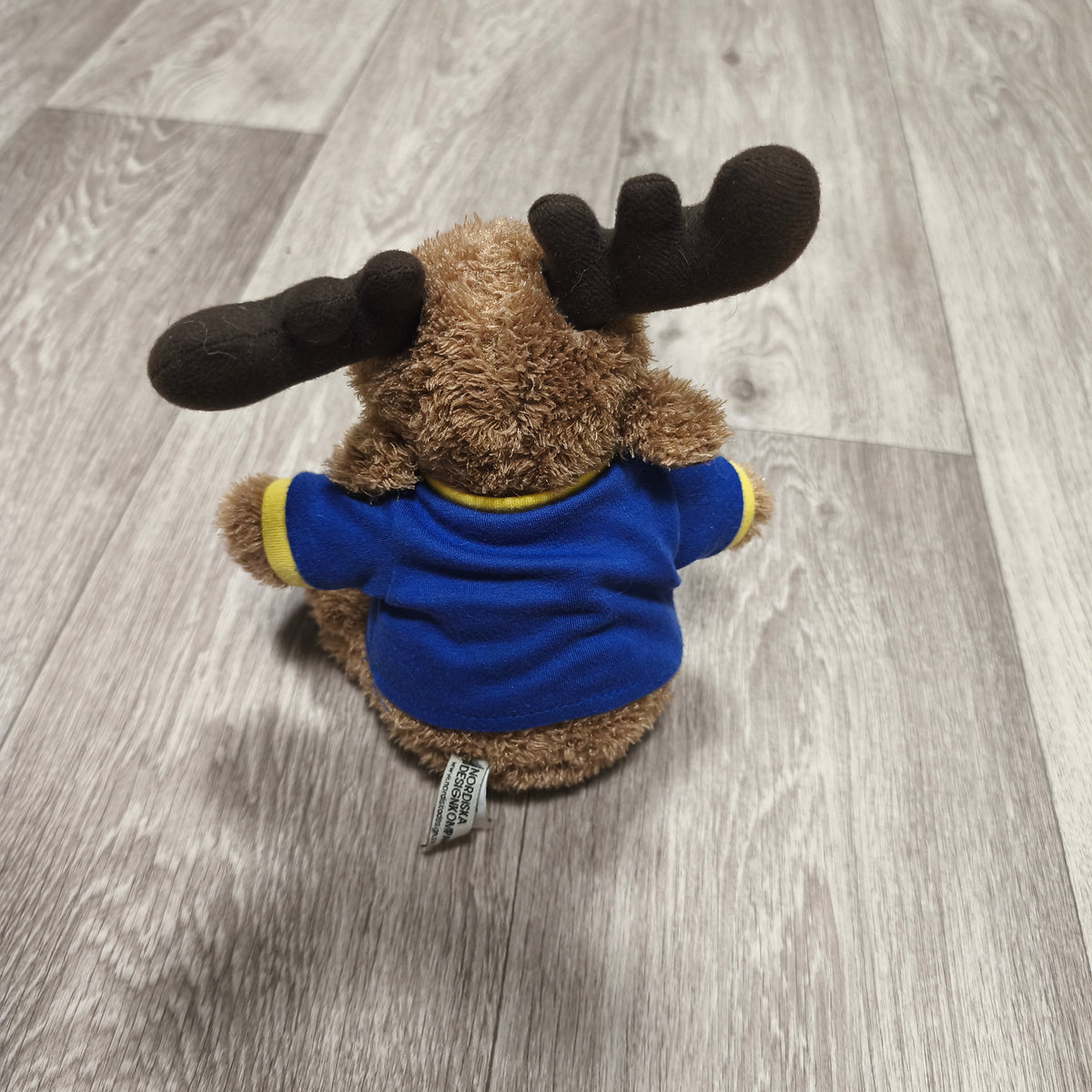 Nordiska Designkompaniet Sweden Moose Plush Stuffed Animal Toy Souvenir