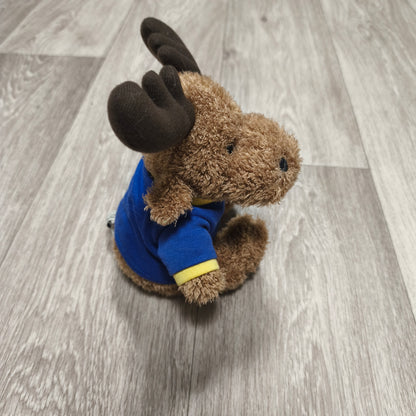 Nordiska Designkompaniet Sweden Moose Plush Stuffed Animal Toy Souvenir