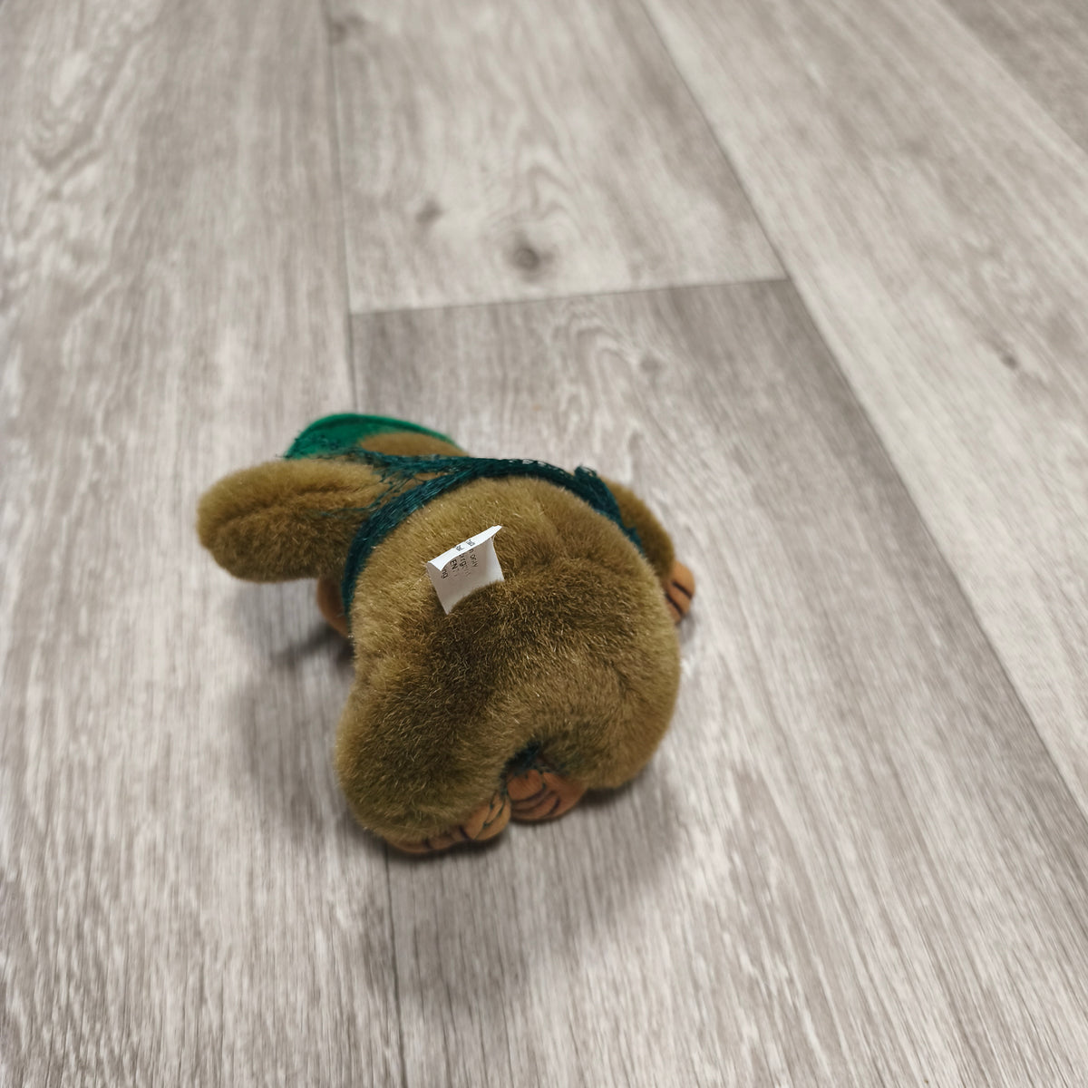 Gifts & Treats London Brown Monkey Plush Soft Toy With Green Leaf