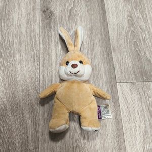 Habibi Plush Bunny Rabbit Stuffed Animal Beige White Heatable Soft Toy